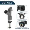 Nissan Frontier 2.5 (2008-2019) 1 Pc Gray Fuel Injector 16600EA00A