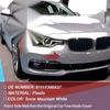 BMW 320i White 1 Pc Tow Hook Cover (2016-2018)