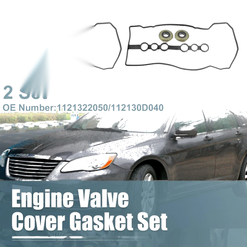Toyota Corolla 2 x Set Valve Cover Gasket Replacement (2001–2008)