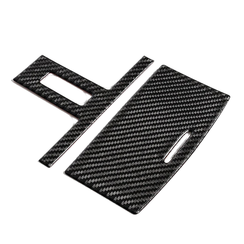 Dodge Challenger Carbon Black Roof Reading Light Panel Cover Trim Set (2015)