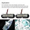 4x Marine Boat LED Courtesy Light Cabin Deck Stair White 12V-24V