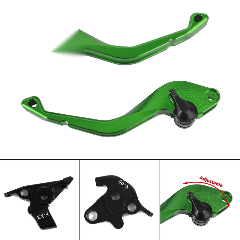 Honda VFR800, ST1300, CBR1100XX CNC Short Brake Clutch Lever (2002-2012)