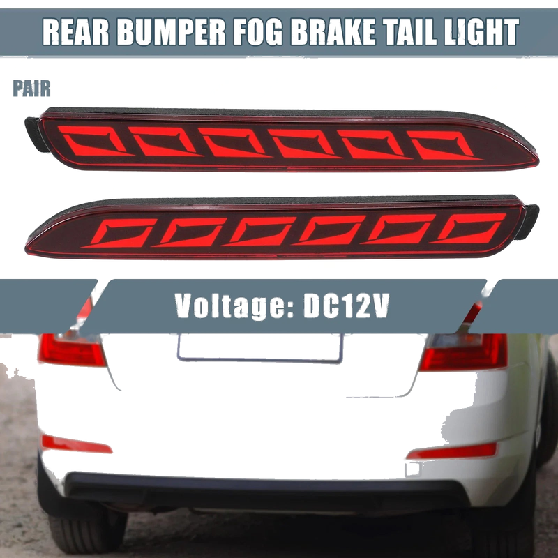 Toyota Camry Rear Bumper Reflector Light (2018-2023)