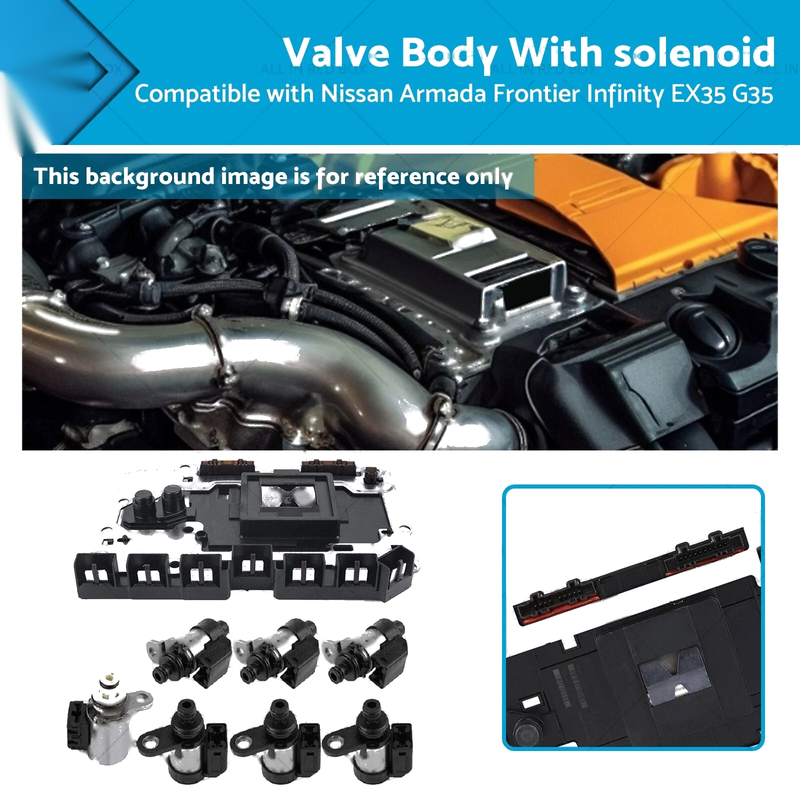 Nissan Xterra, Pathfinder, Armada, Frontier, G35, EX35 Valve Body TCM