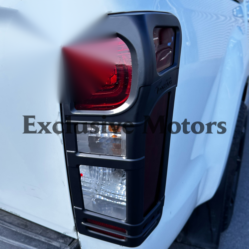 ISUZU D-MAX Matte Black Taillight Covers (2012-2020)