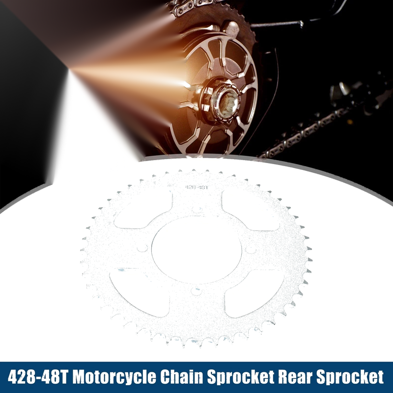 Dirt Bike 428 Pitch / 48-Tooth 76mm / Motorcycle Sprocket