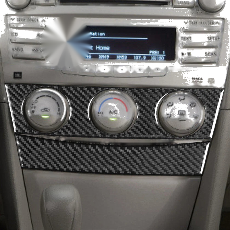 Toyota Camry Carbon Fiber Interior Console Cover Trim (2007-2011)