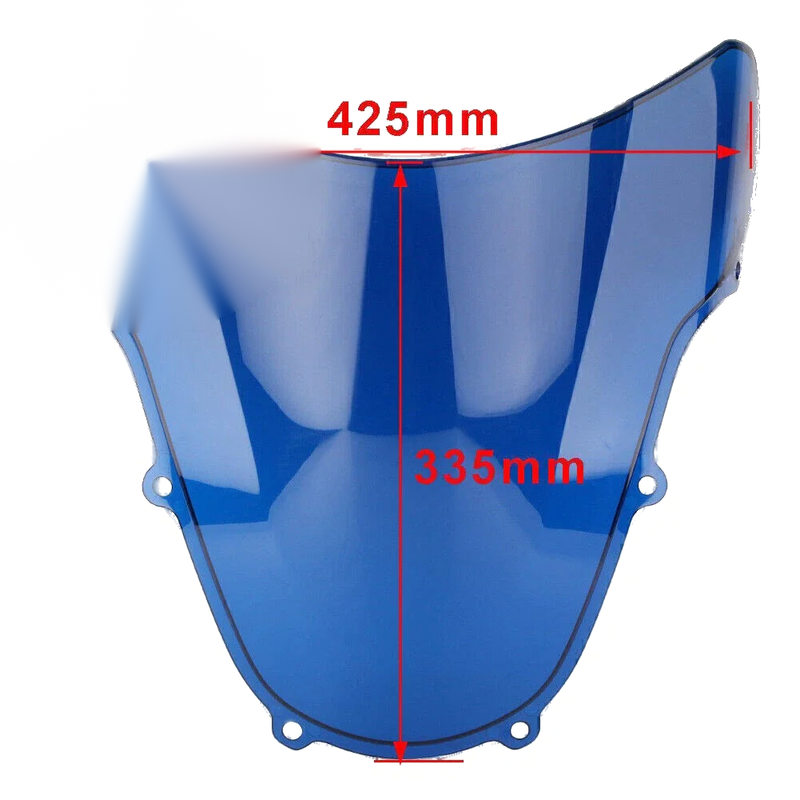 Suzuki GSXR 600, GSX-R 750, GSXR1000 (2000-2003) Blue Windshield