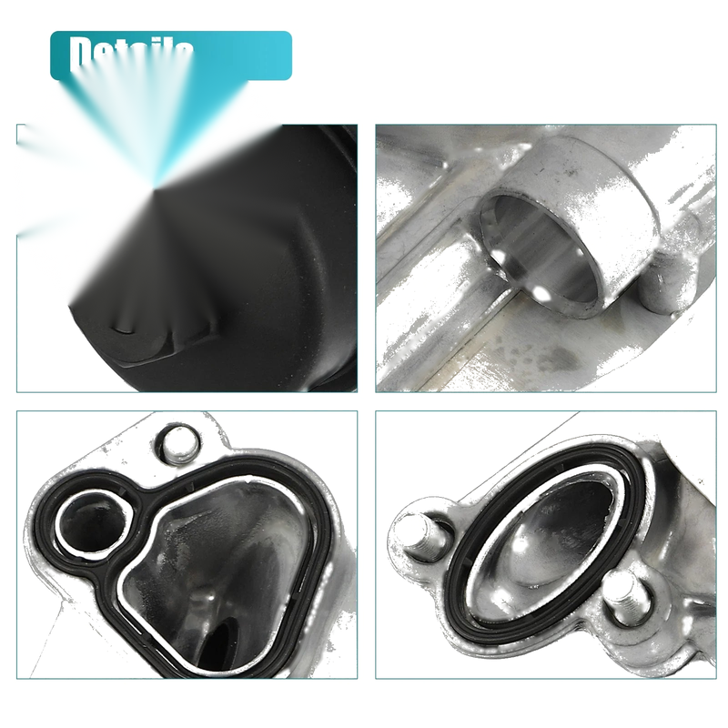Chevrolet Aveo Base Sedan 4-Door Engine Oil Cooler Housing Sensor Assembly