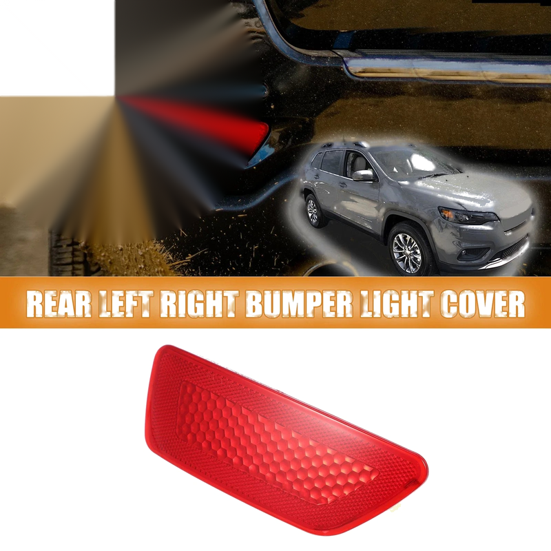 Jeep Grand Cherokee Rear Left Bumper Reflector Light Cover (2011-2020)