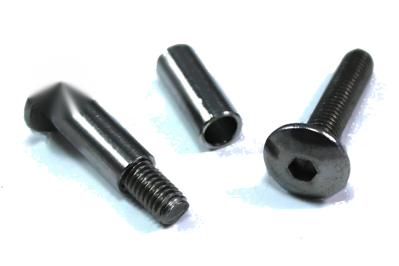 Suzuki GSX-R600 Bolts / 2x / Rear Fairing Seat Bolts Shoulder (2008–2010)