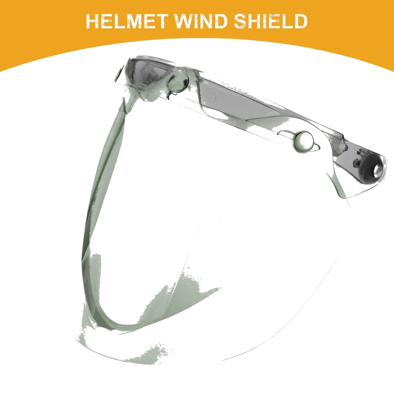 Motorcycle 1 x Universal Helmet Wind Shield