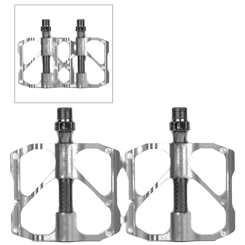 3Bearings MTB Road Bike Ultralight Carbon Titanium Bicycle Pedals