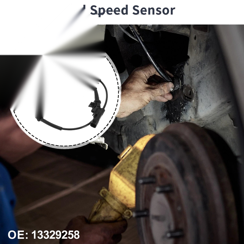 Chevrolet Cruze ABS Wheel Speed Sensor 1 Pc Front Left/Right (2011–2016)
