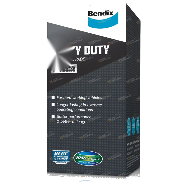 Mitsubishi Lancer CJ CZ HD Front Disc Brake Pads Set (2004-2010)