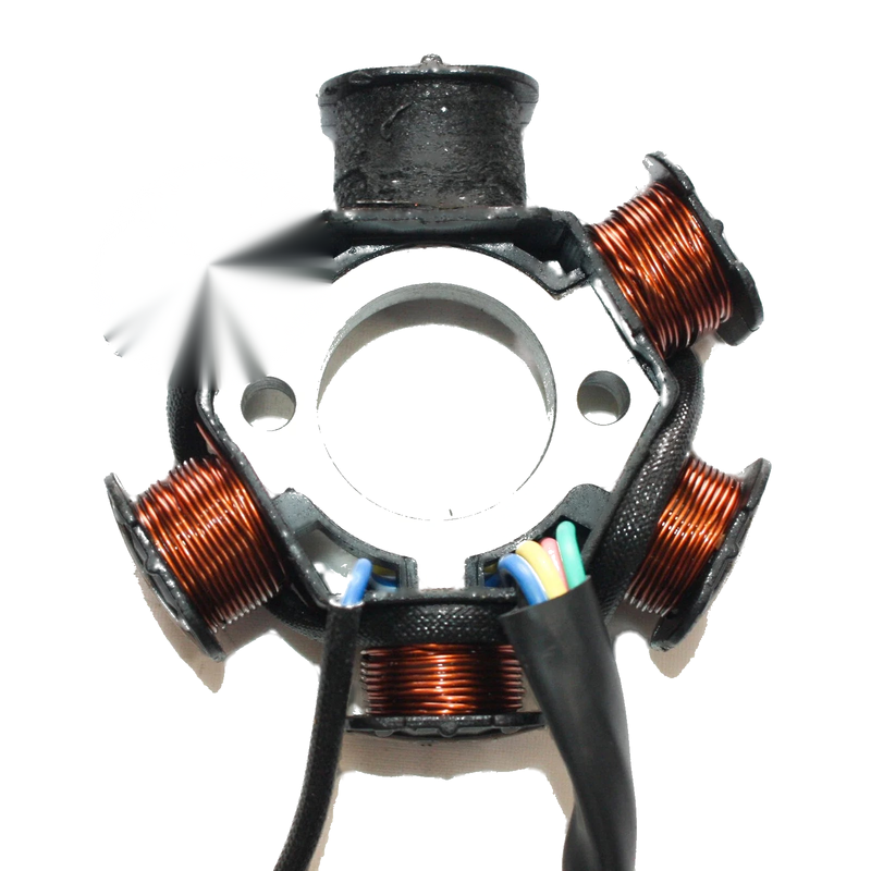 110cc 125cc PIT Quad Dirt Bike ATV 6 x Coil Pole Magneto Stator