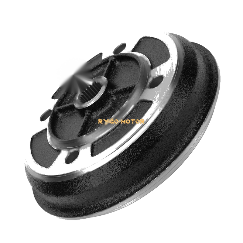 Kawasaki KAF620 KAF950 Mule Front Wheel Brake Drum Hub (1993–2001)