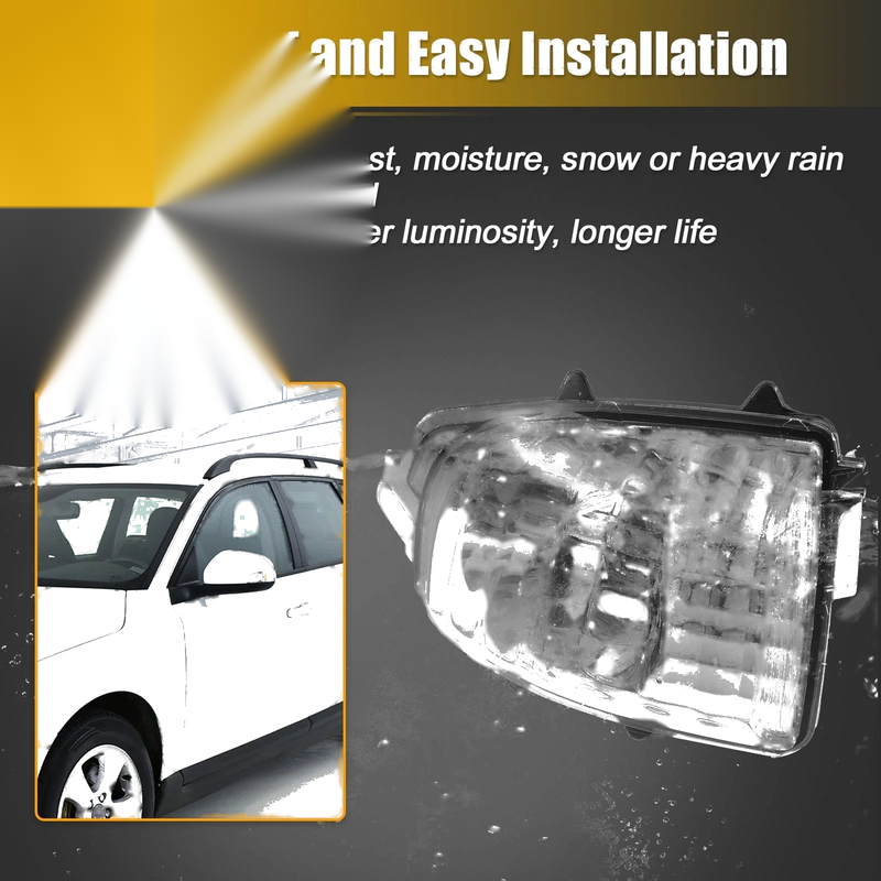 Volvo Front Left Side Mirror Turn Signal Light Lens (2001-2007)
