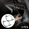Mercedes-Benz CLS550 2 x Front Left Right ABS Speed Sensors (2007-2011)