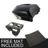 Harley Street Glide Matte Black Razor Trunk Solo Mount Rack (2014-2025)