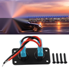 Car Boat Marine 2 x 2 Gang Metal & Plastic Toggle Rocker Switch Panel
