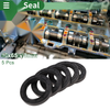 Oil Seal 45x65x10mm NBR Rubber High Pressure Black 5 Pcs