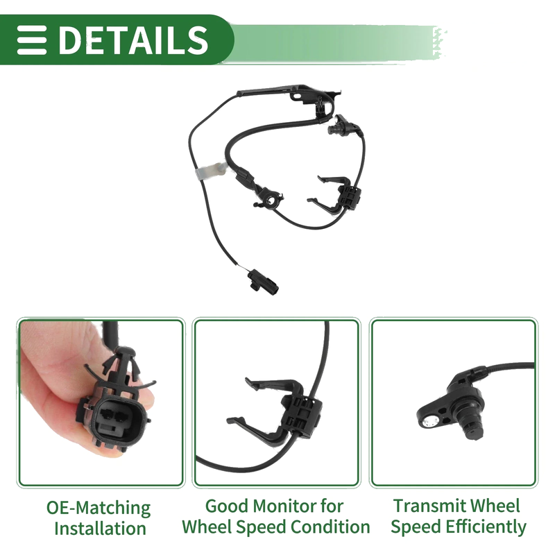 Toyota Highlander (2011-2015) - 1 Pcs ABS Wheel Speed Sensor