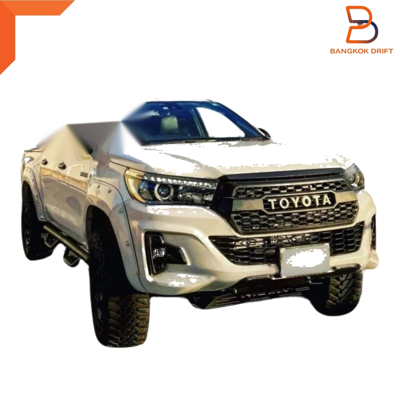 Toyota Hilux UTE SR5 Tundra Style Front Grille Red Letter (2018-2020)