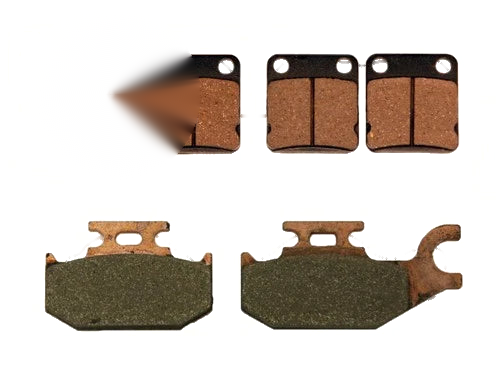 Yamaha Grizzly 450 4x4 IRS Brake Pads / Front & Rear (2007–2007)