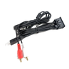 3.5mm AUX USB Female to 2 RCA Male Stereo Socket Extension Cable