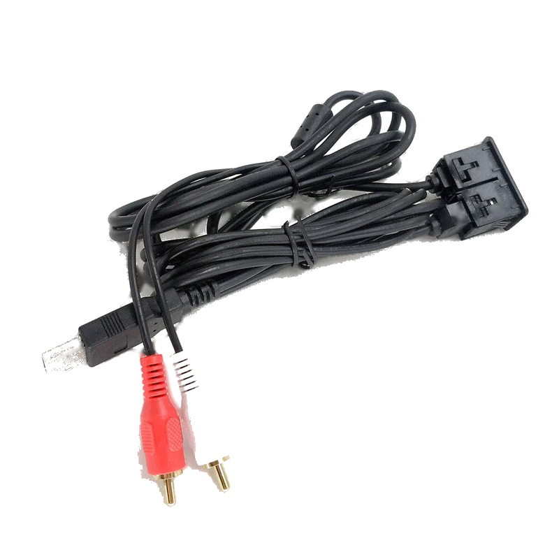 3.5mm AUX USB Female to 2 RCA Male Stereo Socket Extension Cable