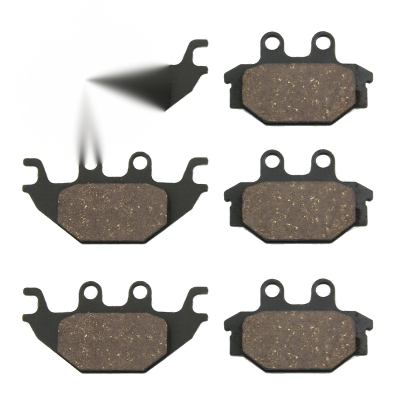 Bombardier Can-Am DS250 2x Front & Rear Semi-Metallic Brake Pads