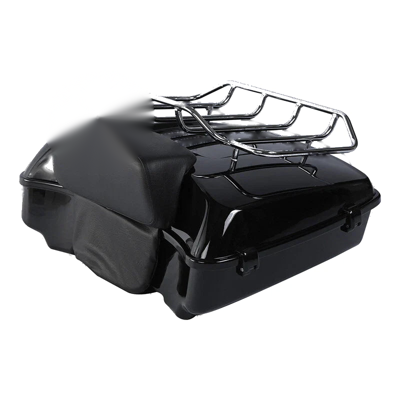Harley Touring Trunk Backrest Rack Solo Mount (2014-2025)