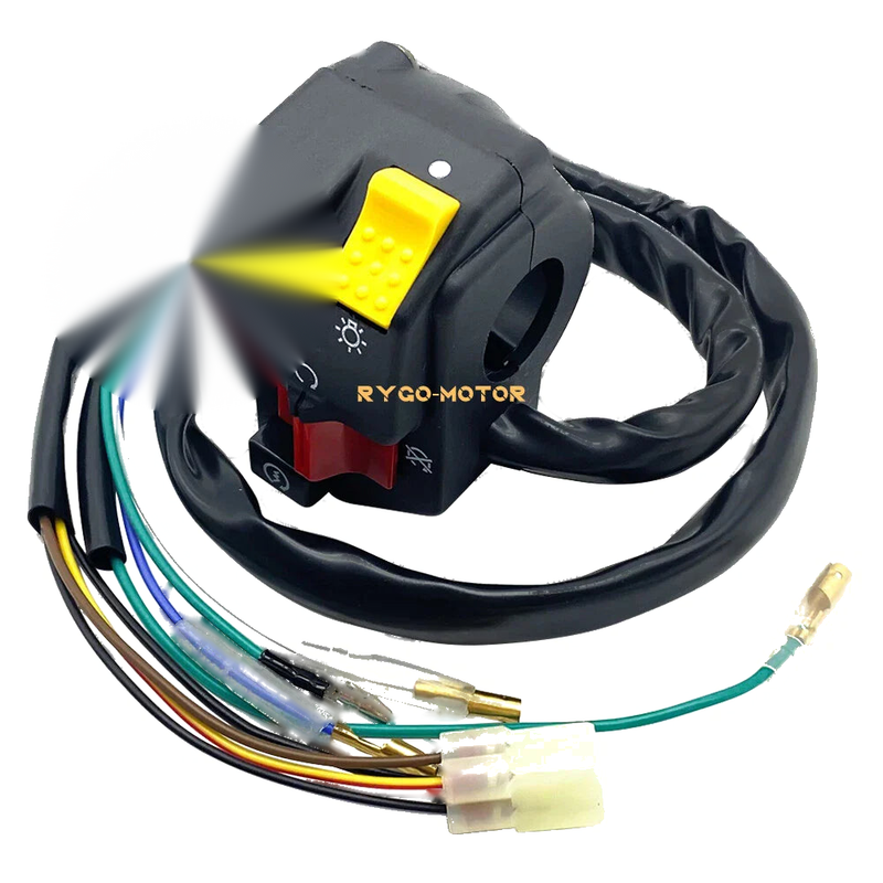 Honda Recon 250 Handlebar Switch / Start Stop Kill Headlight (2002–2004)