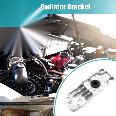 Chevrolet Lower Radiator Bracket with Rubber Cushion Bushing