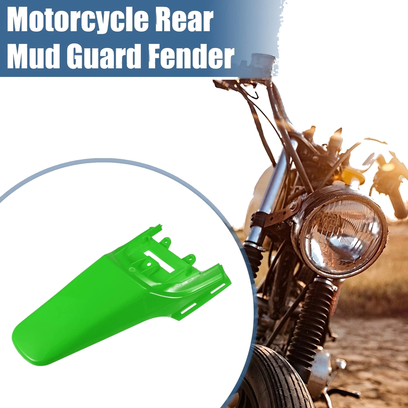 Honda XR50 CRF50 50cc 70cc 110cc Green Rear Tail Mud Guard Fender
