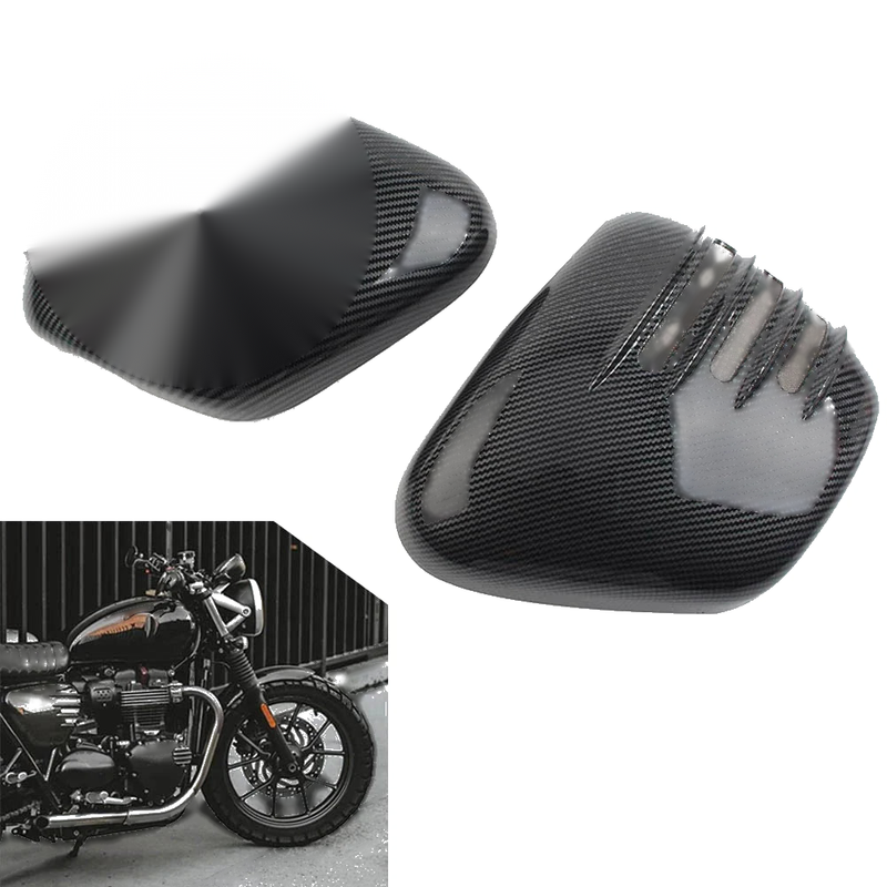 T120 / T120 (2016-2020) Carbon Fiber Battery Side Covers  Left & Right
