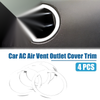 Toyota Tundra 4 x AC Air Vent Outlet Cover Ring Trim (2014–2021)