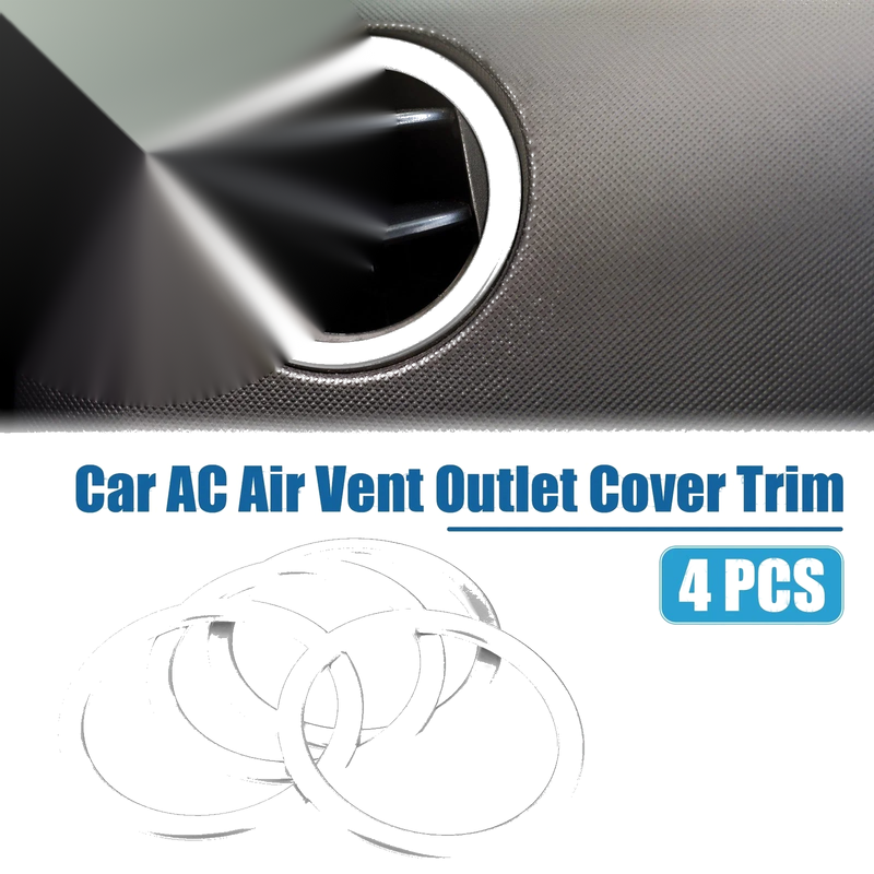 Toyota Tundra 4 x AC Air Vent Outlet Cover Ring Trim (2014–2021)