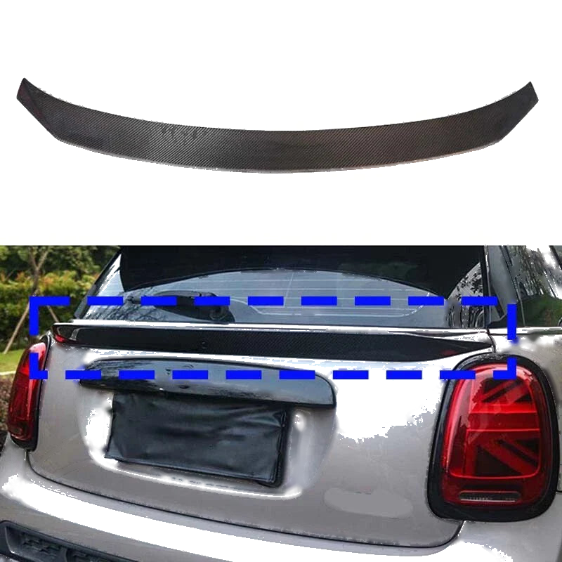 Mini Cooper F56 2014-2023 Carbon Fiber Rear Middle Spoiler Wing