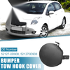 Toyota Yaris Black Front Bumper Tow Hook Cover (2007–2010)