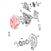 Toyota Hilux Surf 4Runner LN130 LN135 3L Timing Chain Belt Cover