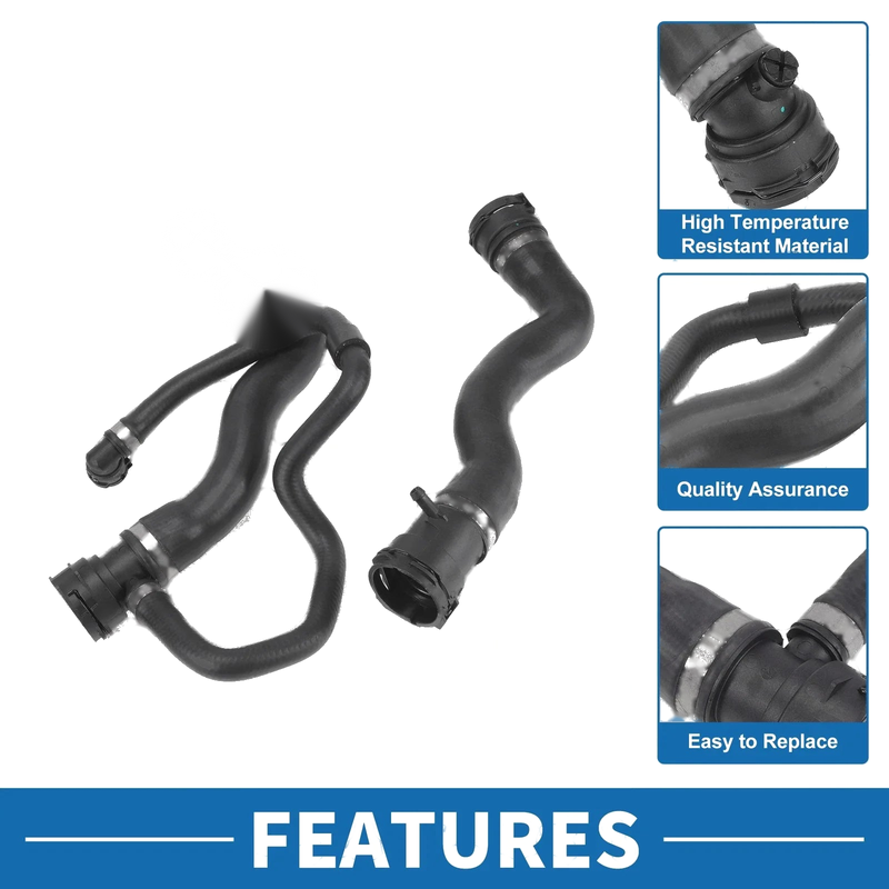 BMW 528i Radiator Hose Set 2.0L Engine (2012 - 2016)