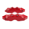 Universal Large Size Cars 3D Style Red Disc Brake Caliper Covers Set