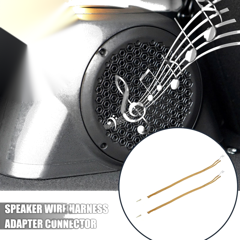 Lexus Toyota Camry 2 x Car Speaker Connector Wire Harness Adapter (2007-2011)