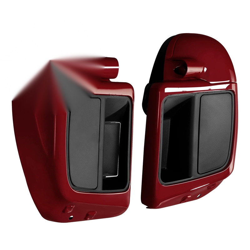 Harley Electra Road Glide (2014-2025) Billiard Red Lower Vented Leg Fairings