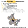Honda Sportrax 300 TRX300EX 2 x Rear Wheel Hub (1993–2008)