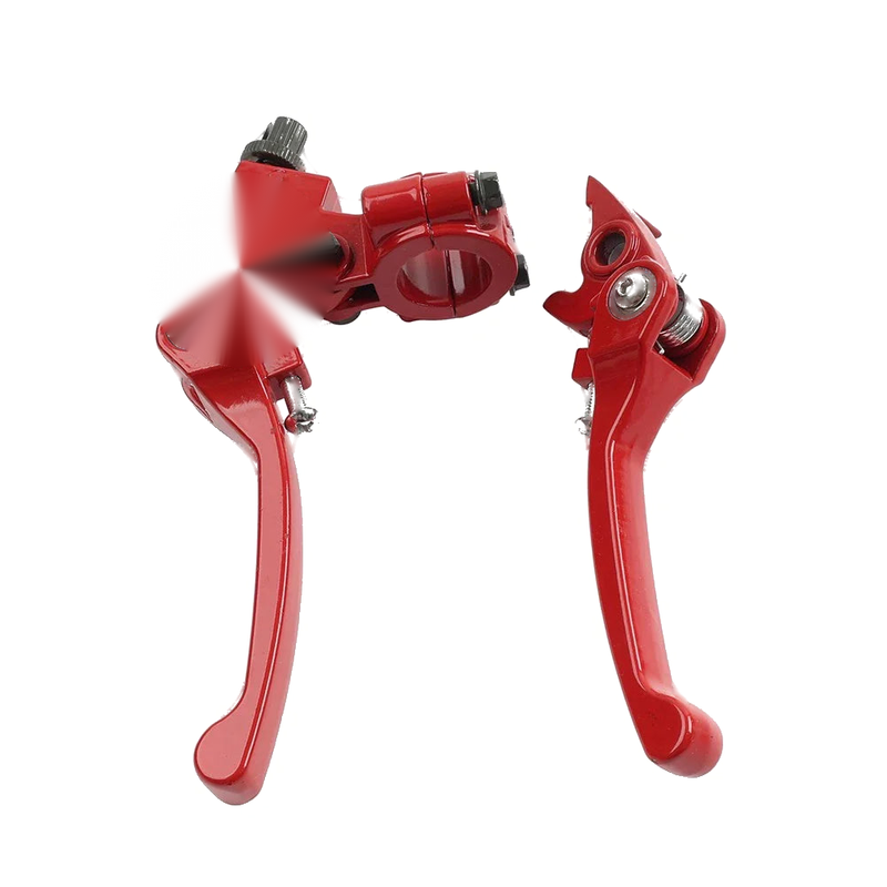 Dirt Bike 50cc 125cc 22mm 7 / 8" Handlebar Red Brake Clutch Levers