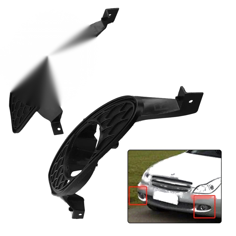 Mercedes CLS W219 Front Bumper Fog Light Trim Grille (2004–2010)