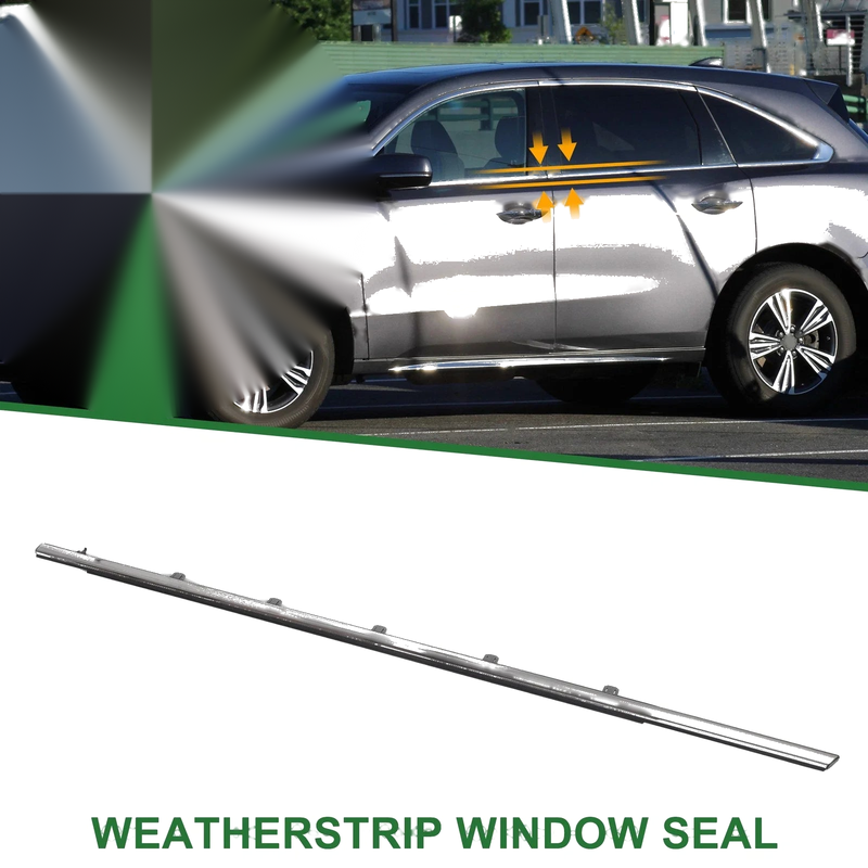 Acura RDX 1 Pcs Front Left Weatherstrip Window Seal (2013-2018)
